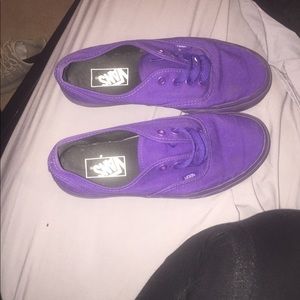 Purple vans